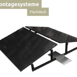 Flachdachmontagesystem - Bild - Solengy